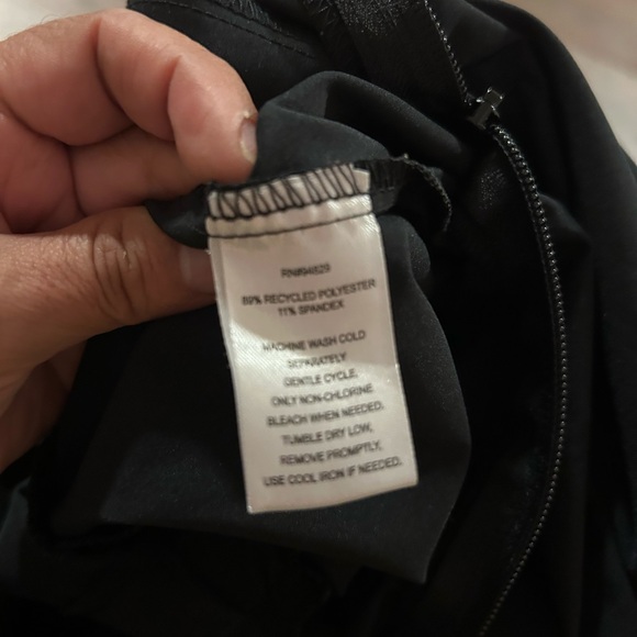 Elegant Derek Heart Black Strapless Wide-Leg Jumpsuit Size Small - Picture 13 of 13